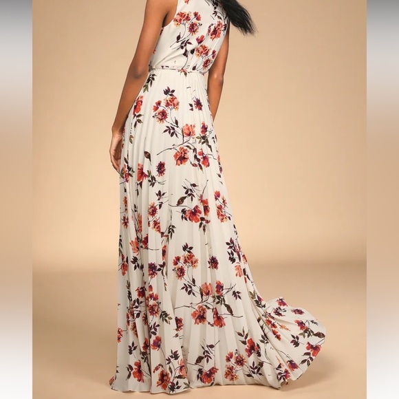 Floral wrap maxi dress - Picture 7 of 7